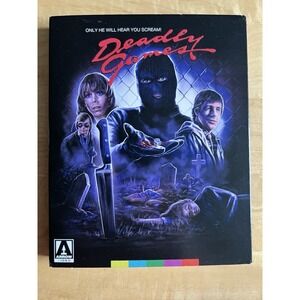Deadly Games (Blu-ray, 1982) W/SLIP ARROW VIDEO